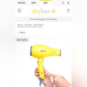 Drybar Baby Buttercup Travel Blow-Dryer
